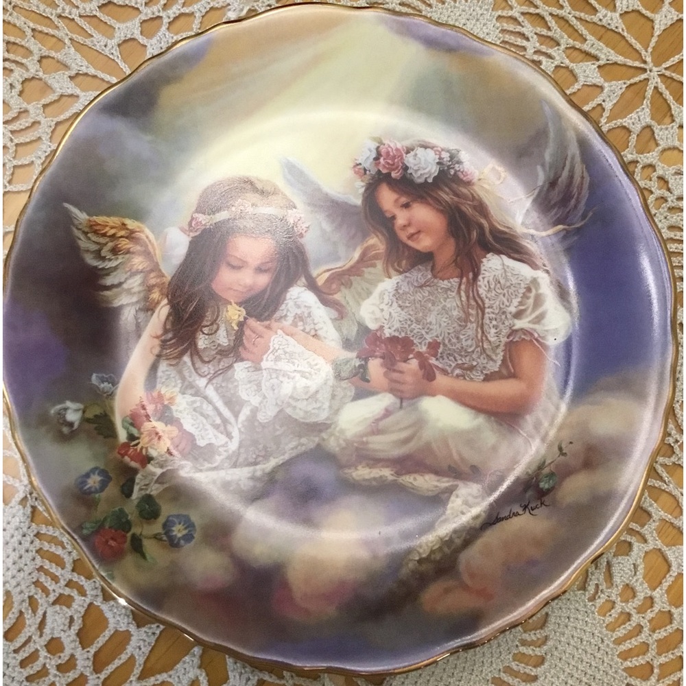 Sandra Kuck collector plates.